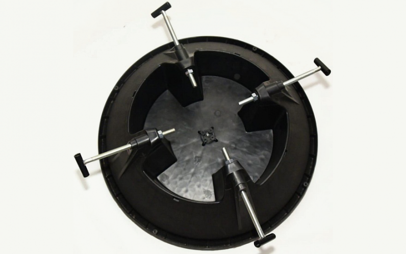 Подставка Витязь XXL (винт металл, чёрная)